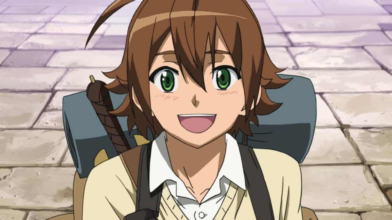 Akame from Akame ga Kill, an assassin protagonist in a dark anime