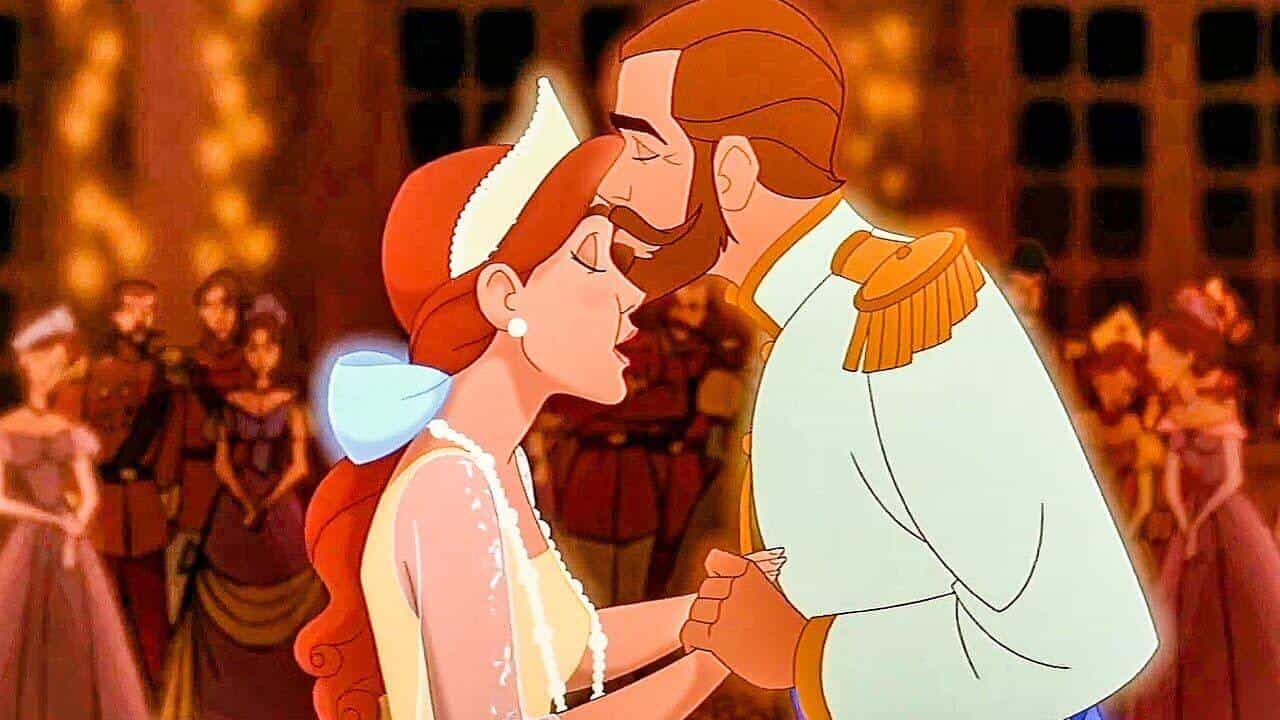 Anastasia with auburn hair