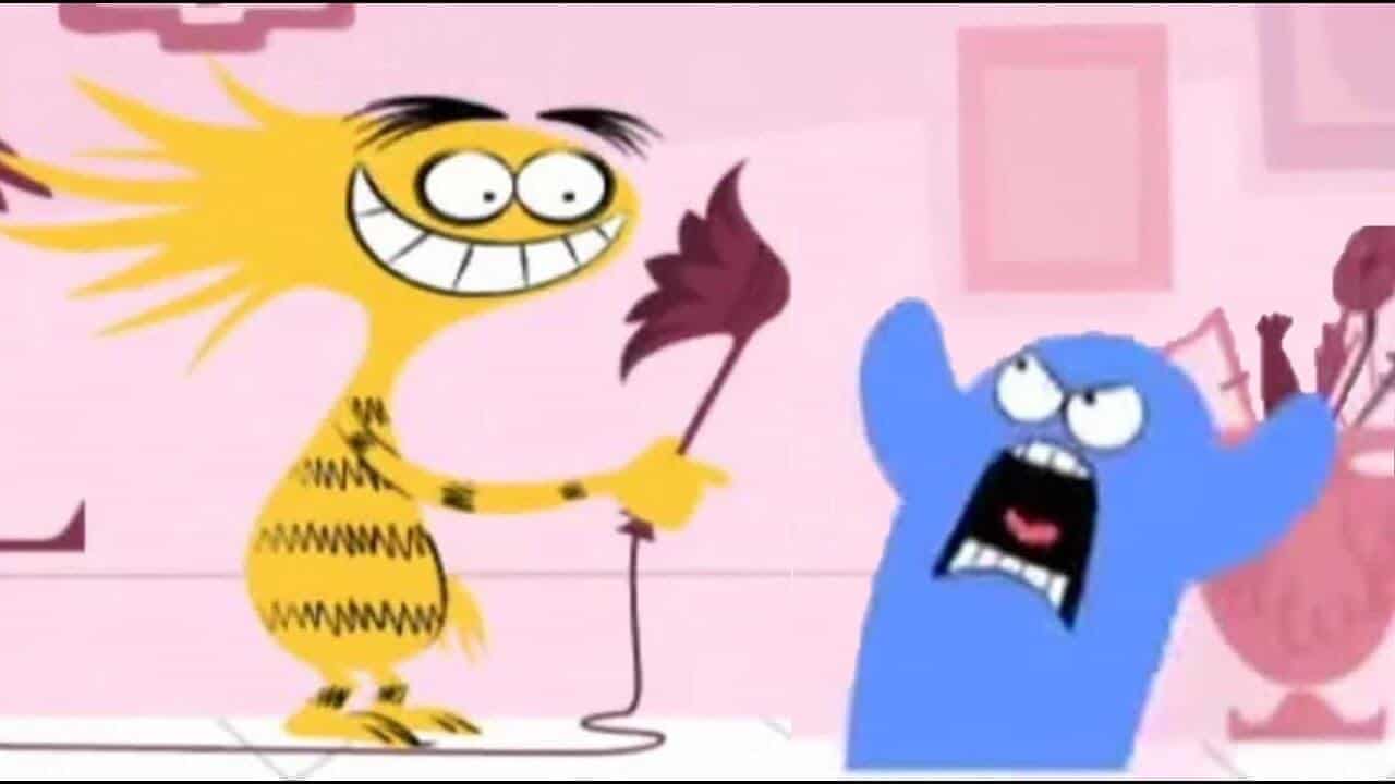 Bendy from Foster's Home for Imaginary Friends acting dramatic