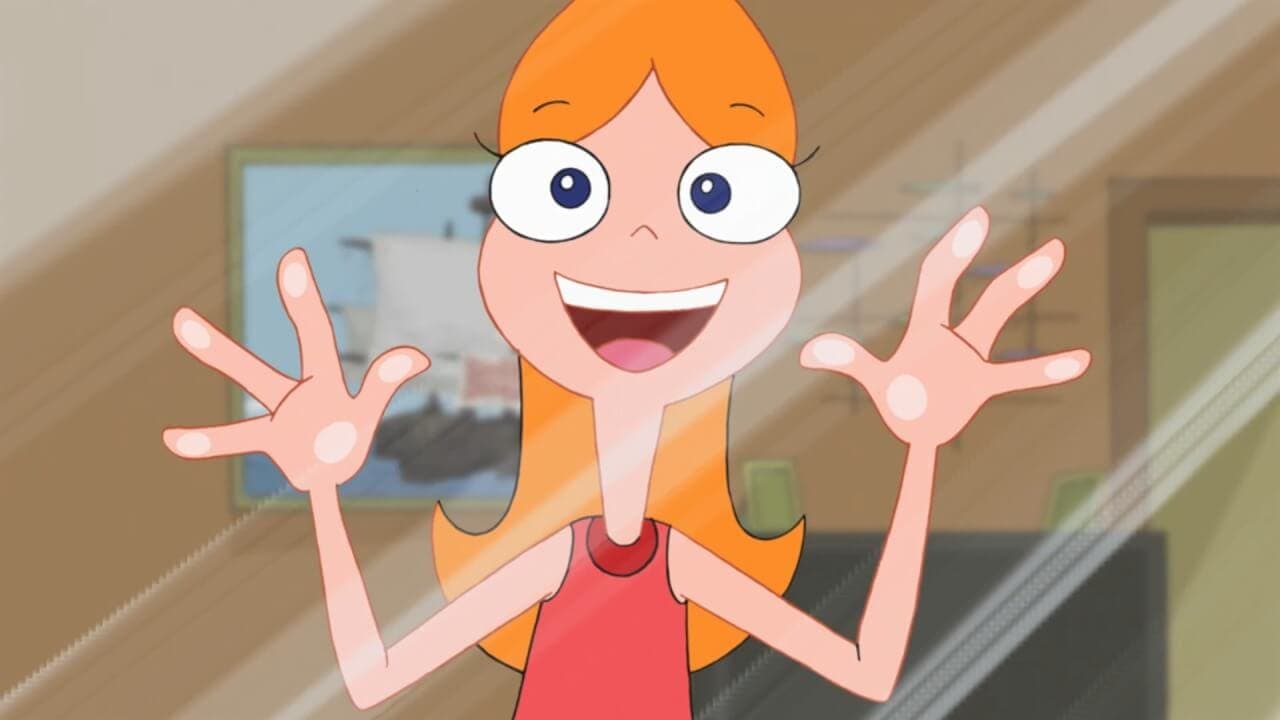 Candace Flynn mid-scream