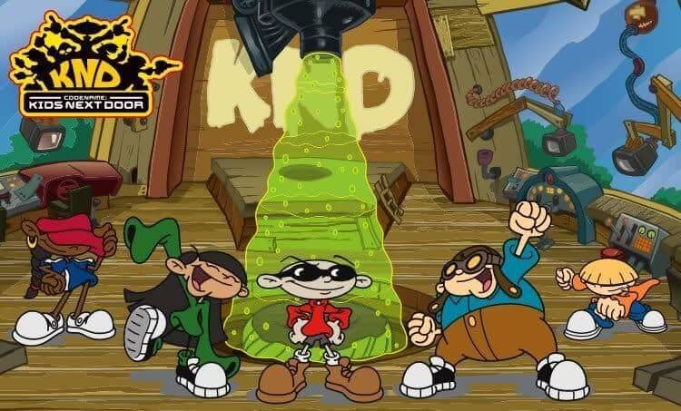 Codename Kids Next Door 2000s kids cartoon