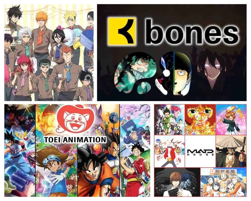 Japanese Anime Studios