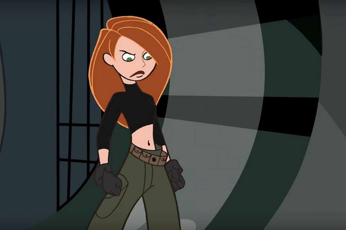 Kim Possible in her iconic pose