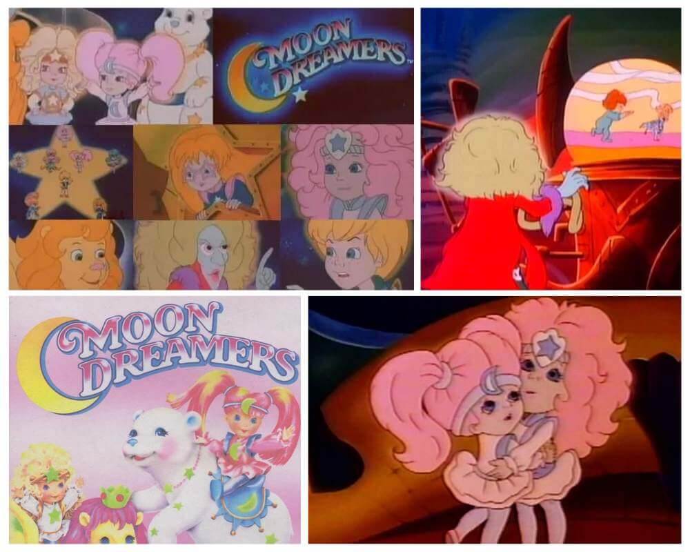 Moon Dreamers characters in the sky
