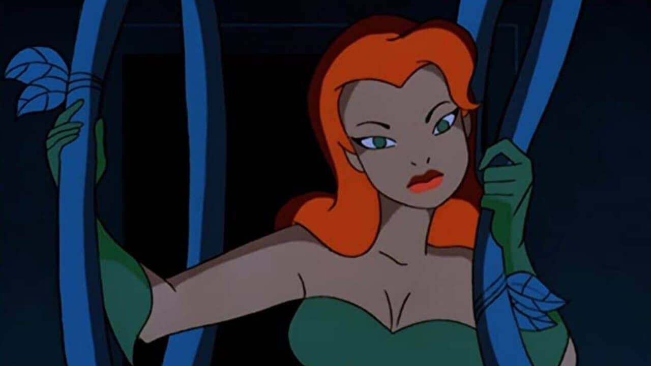 Poison Ivy in the animated series