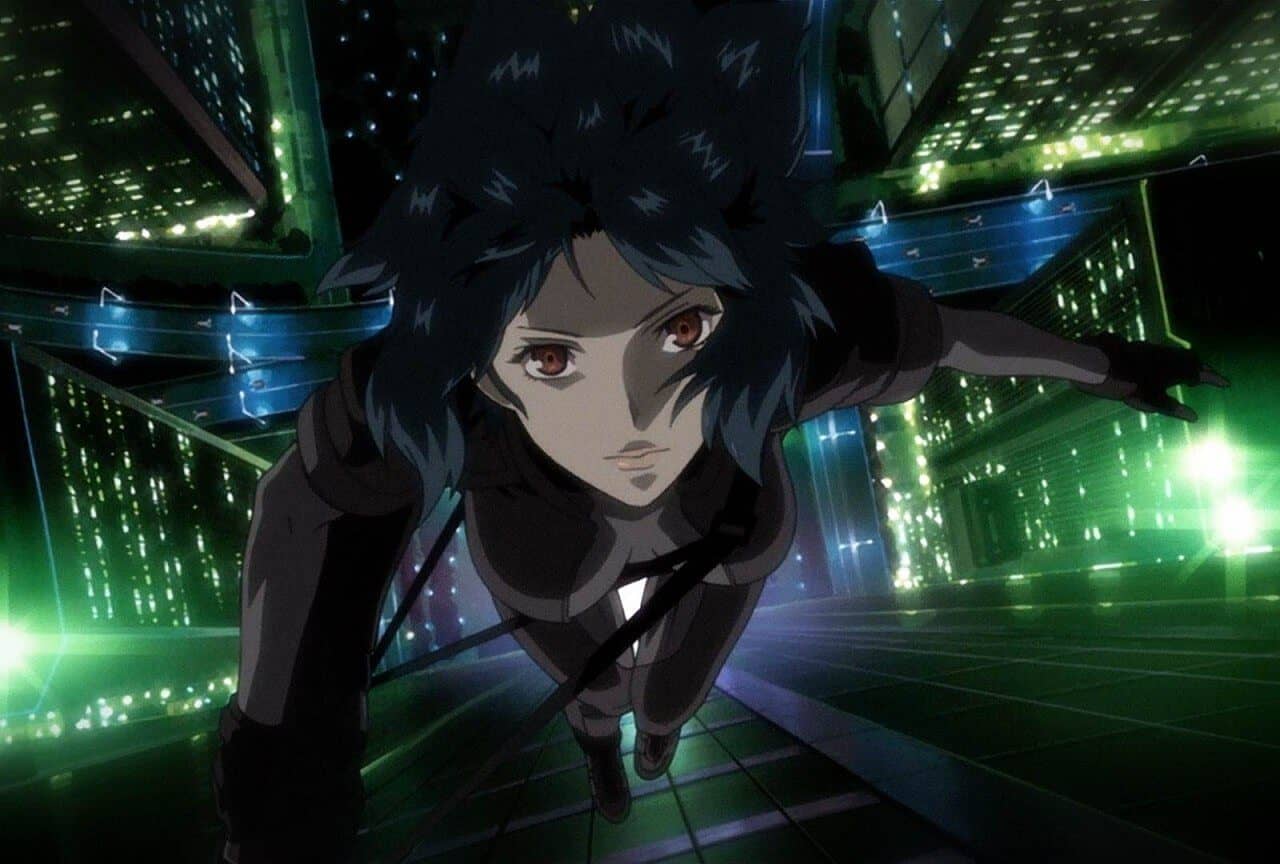Production I.G. anime studio logo, known for Ghost in the Shell and high-end sci-fi animation