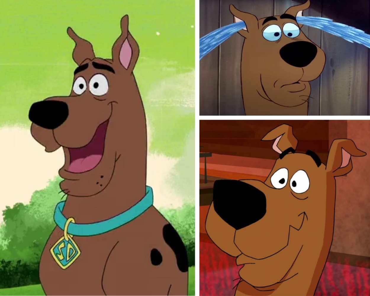 Scooby-Doo eating snack