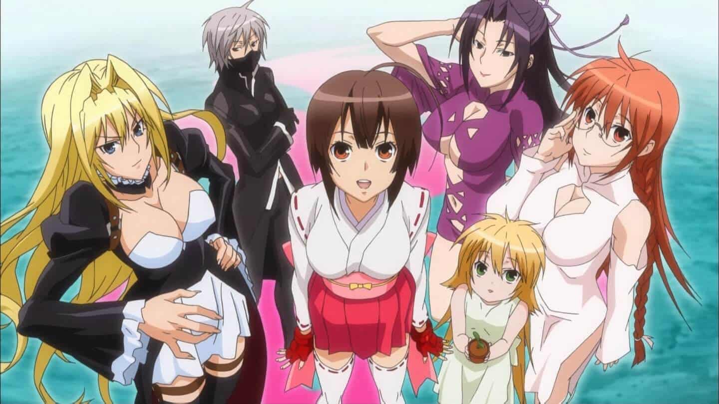 Sekirei the battle royale ecchi anime