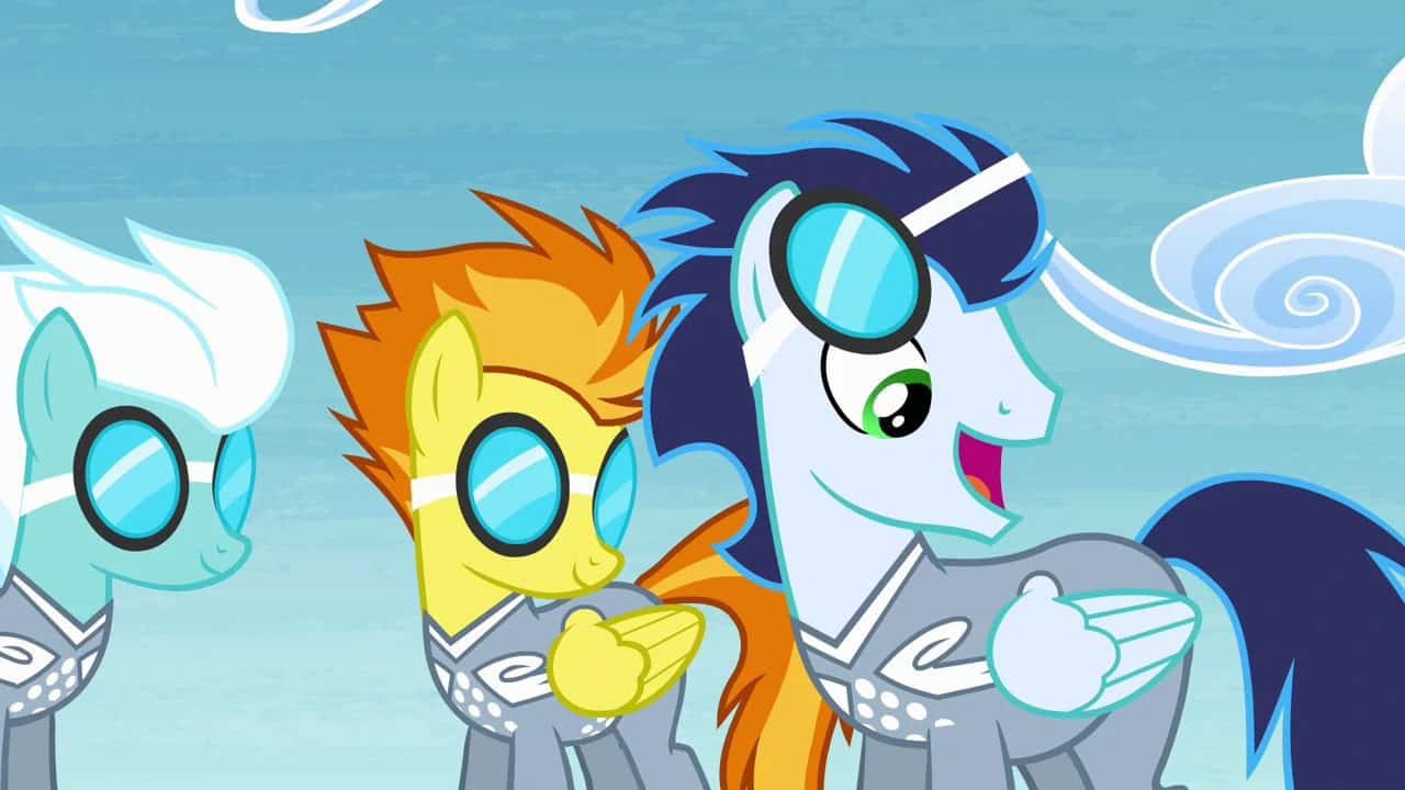 Soarin the Wonderbolt pegasus