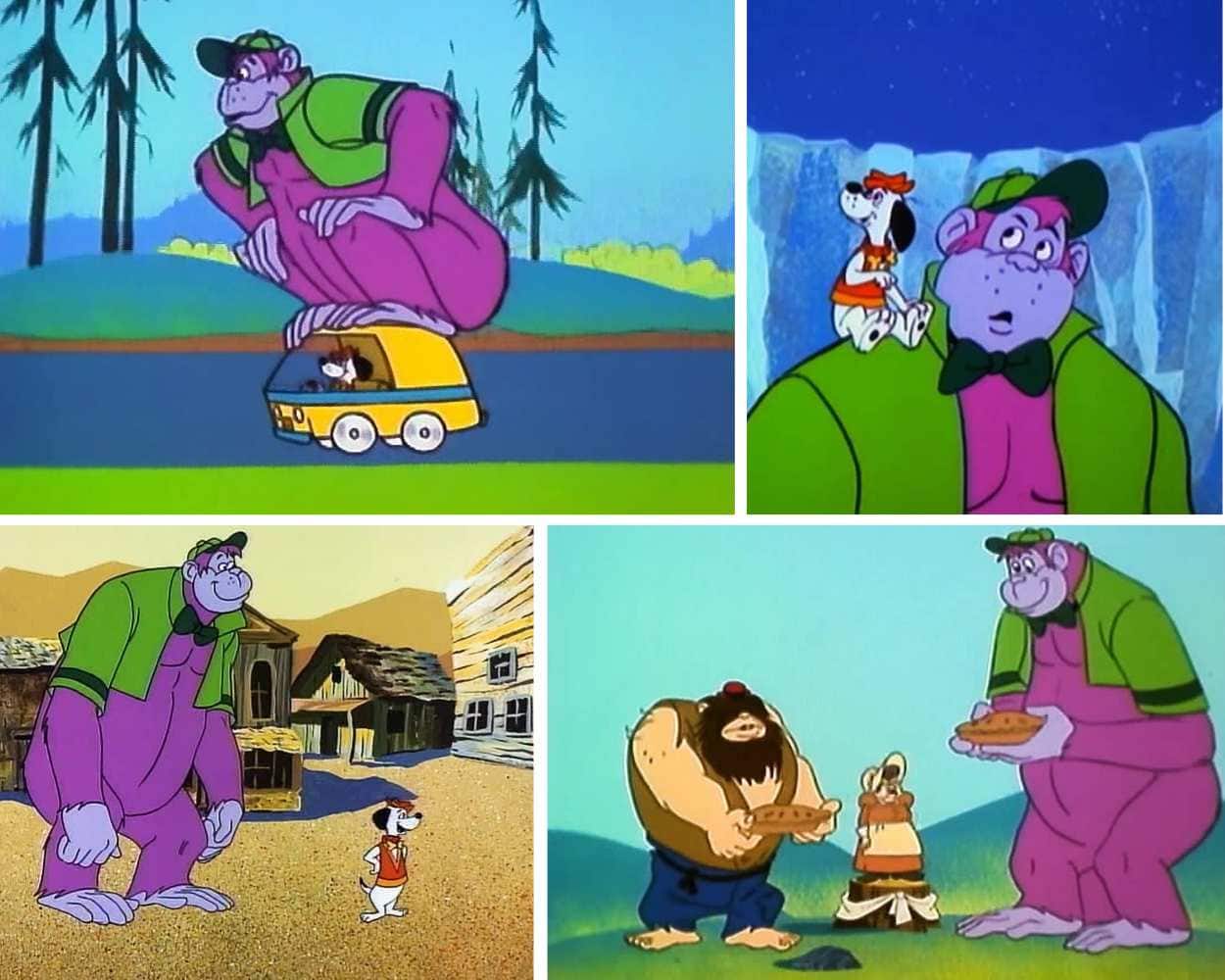 The Great Grape Ape Show (1975) featuring a giant purple gorilla and his dog Beegle Beagle