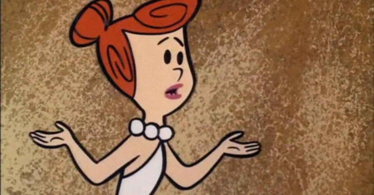 Wilma Flintstone with red hair
