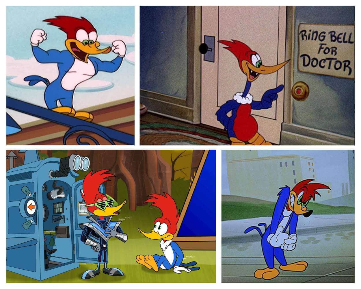 Woody Woodpecker classic cartoon character with iconic laugh