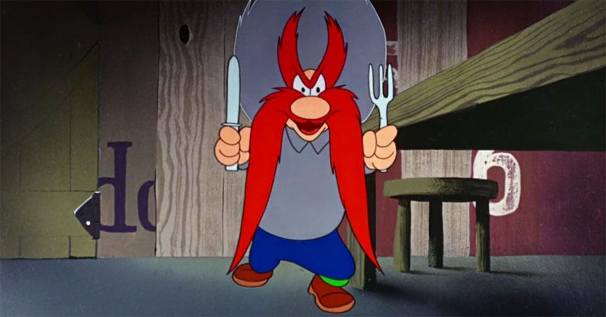 Yosemite Sam with his guns
