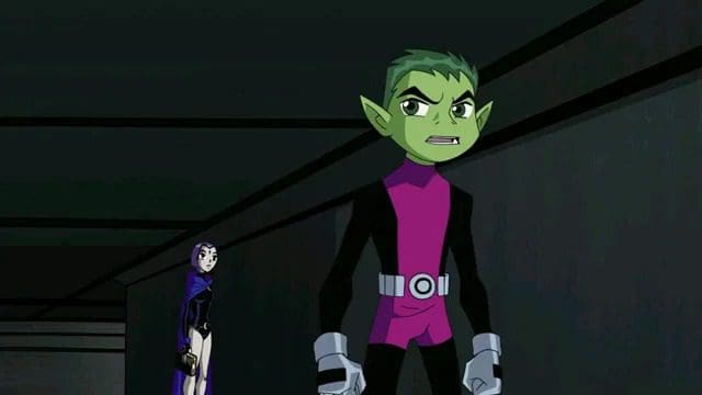 Beast Boy green Teen Titans character who shapeshifts into animals and provides humor and heroism