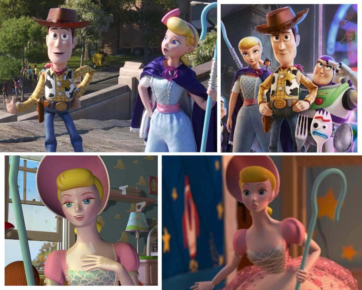 Bo Peep Toy Story blonde cartoon character