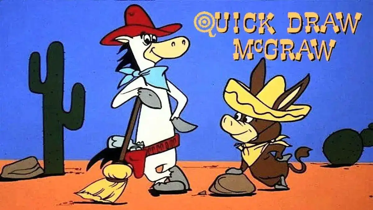 El Kabong from Quick Draw McGraw as a masked Western cartoon parody character