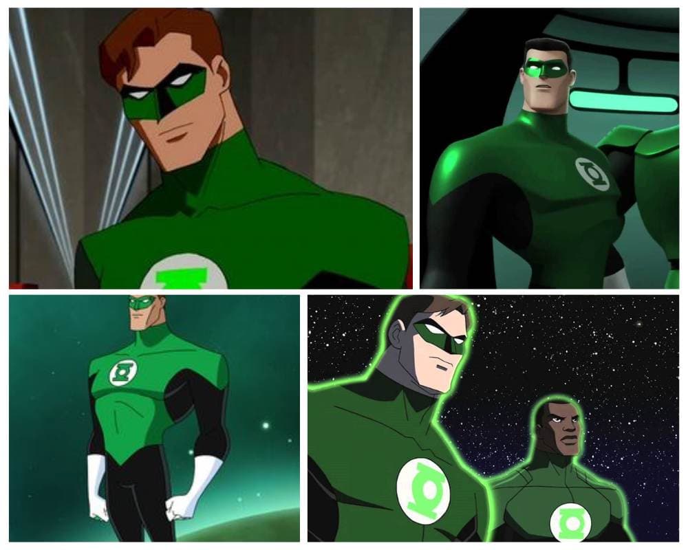 Green Lantern DC superhero associated with green constructs and power ring imagination