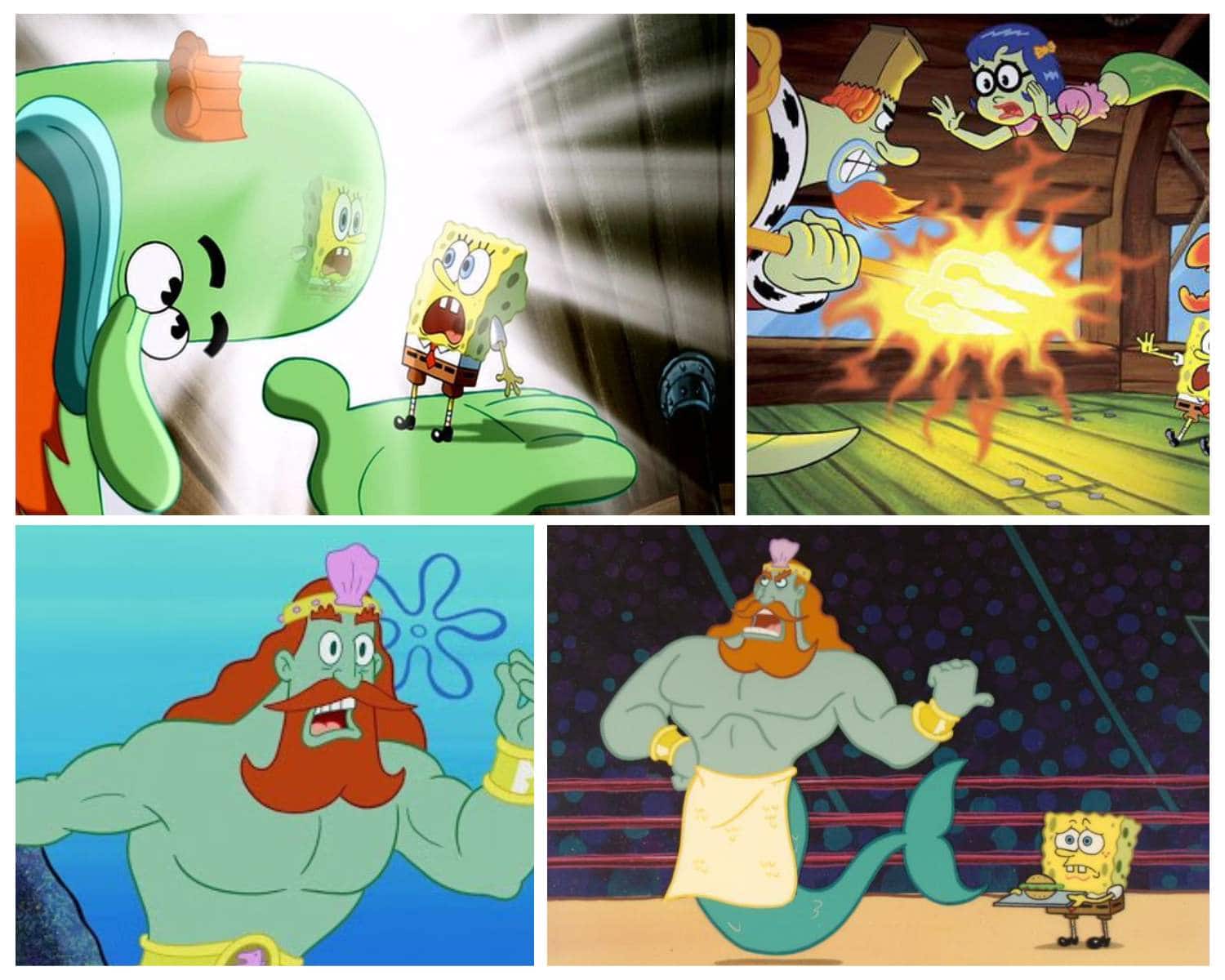 King Neptune - SpongeBob character