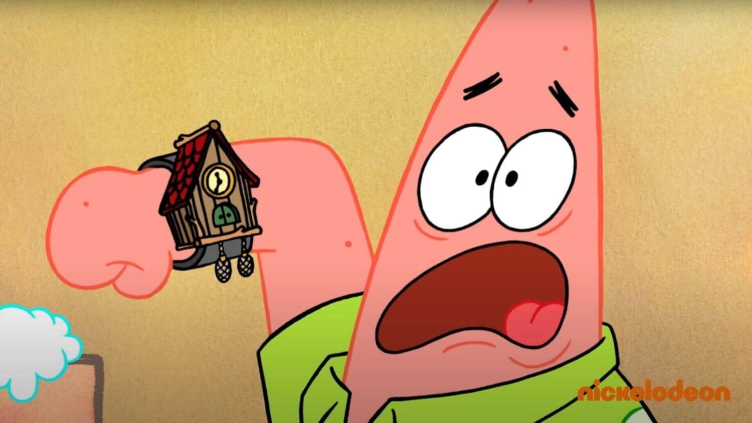 Patrick Star from SpongeBob SquarePants, a cute cartoon sea animal starfish character and SpongeBob’s best friend