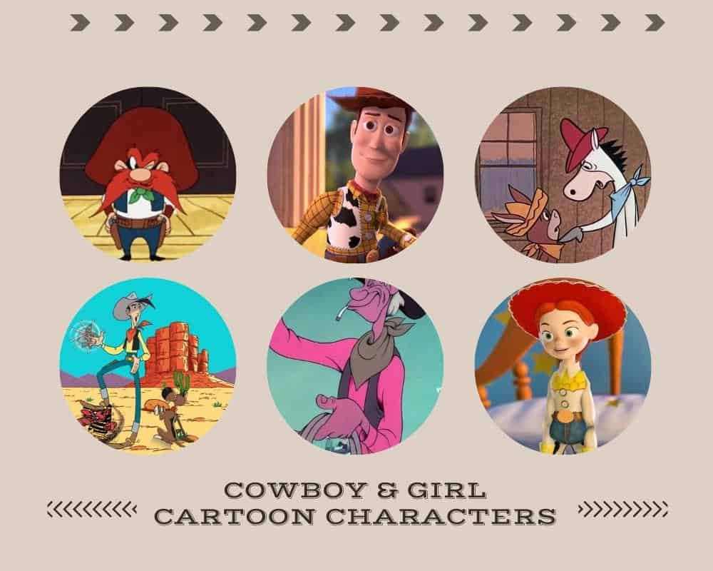 Popular Cowboy Cartoon Characters