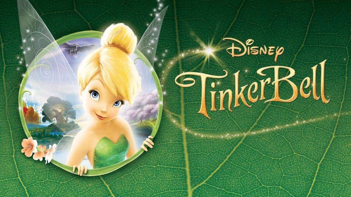 Tinker Bell the fairy from Peter Pan