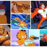 orange animated characters