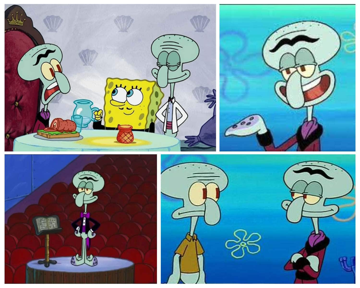 Squilliam Fancyson - SpongeBob character