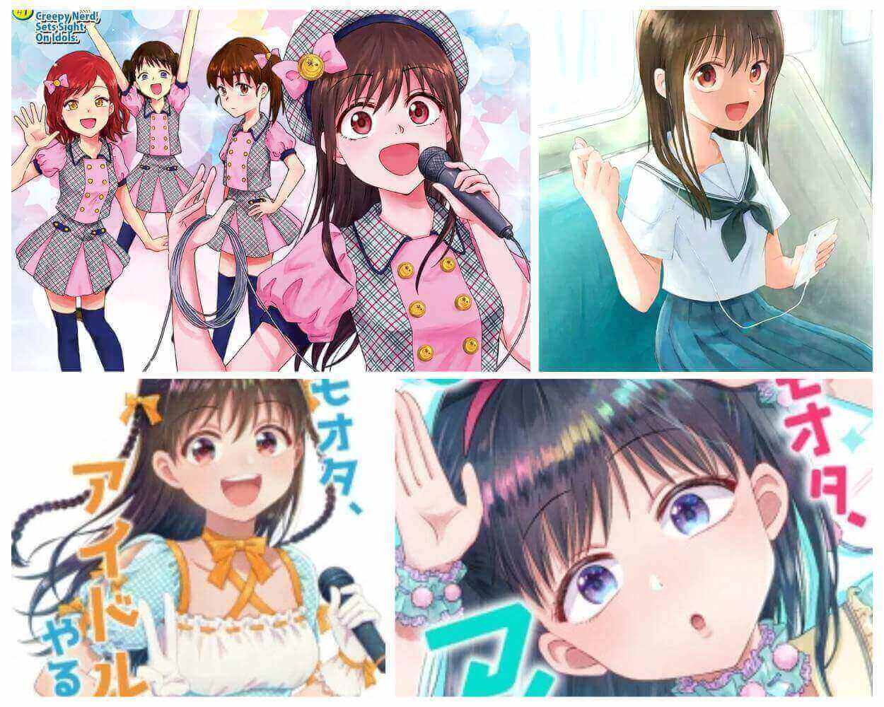 Disgusting Otaku Become an Idol - idol industry meta gender bender manga