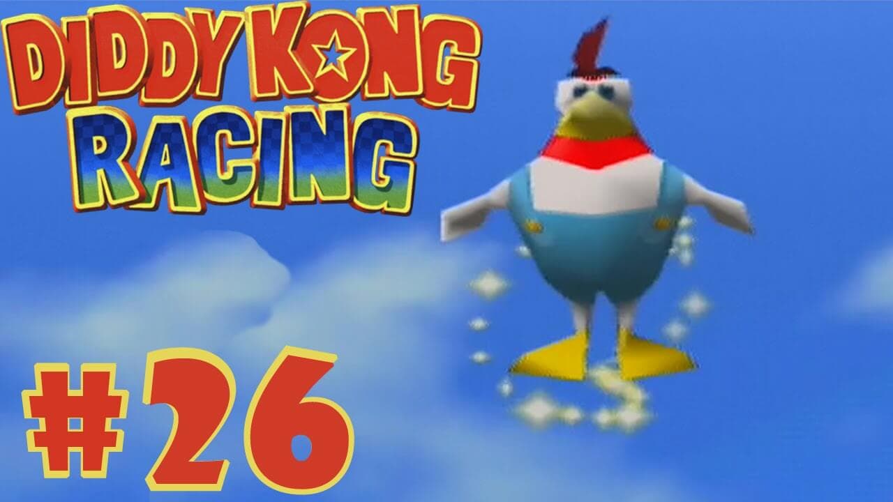 Drumstick - rooster racer from Diddy Kong Racing