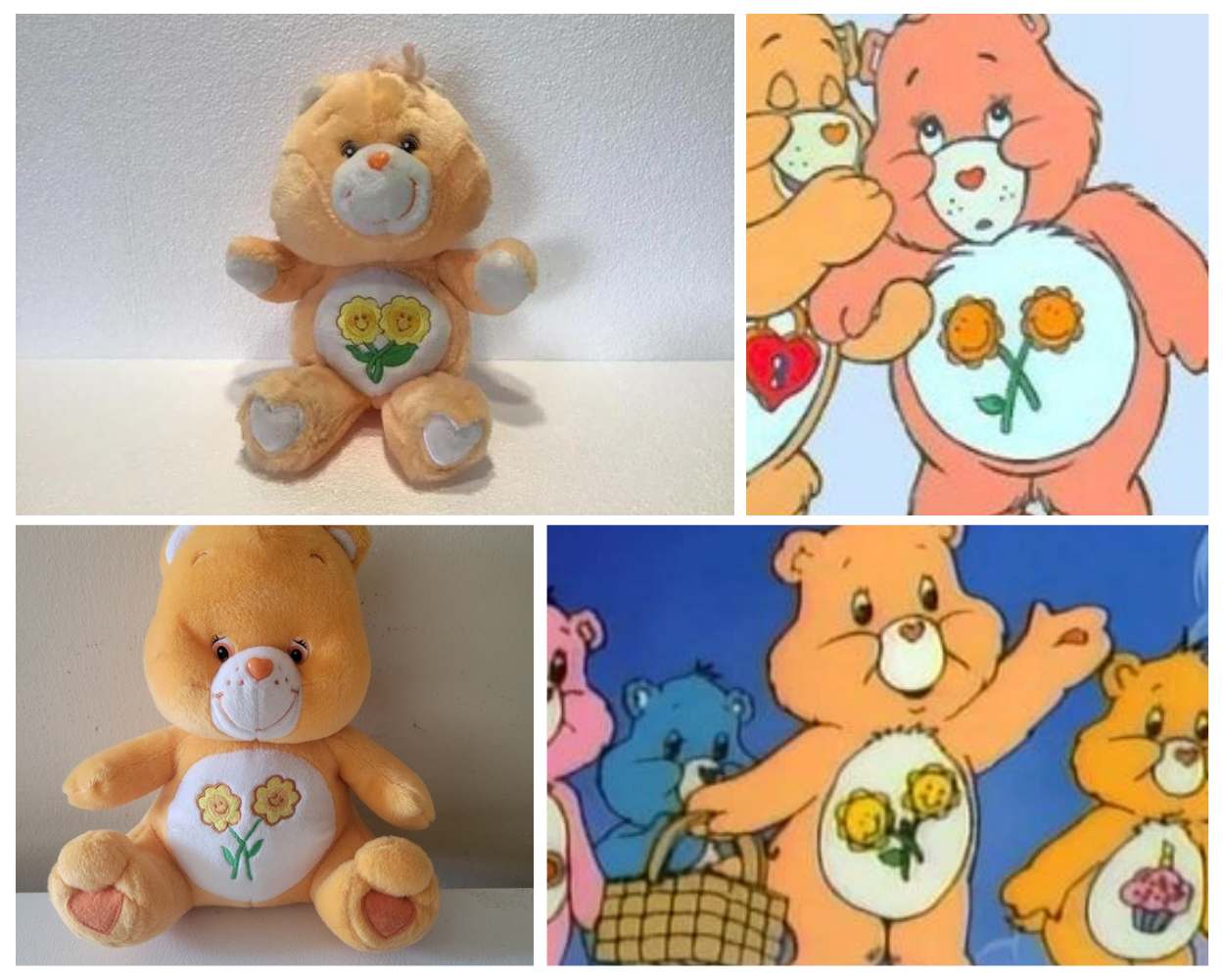 Friend Bear Care Bear names and colors