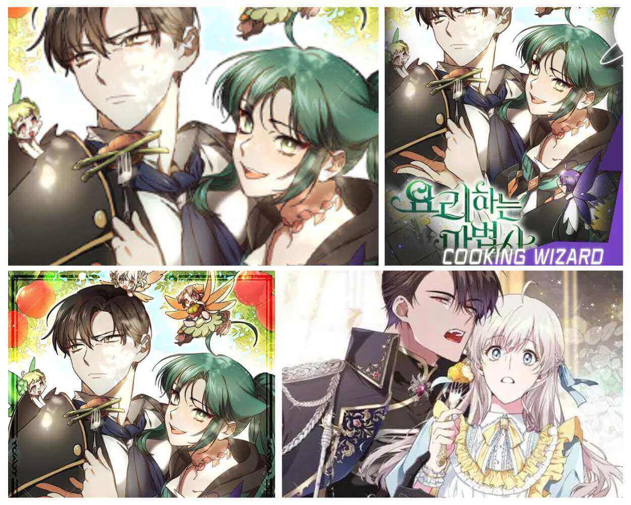 The Cooking Wizard - cozy fantasy gender swap manhwa