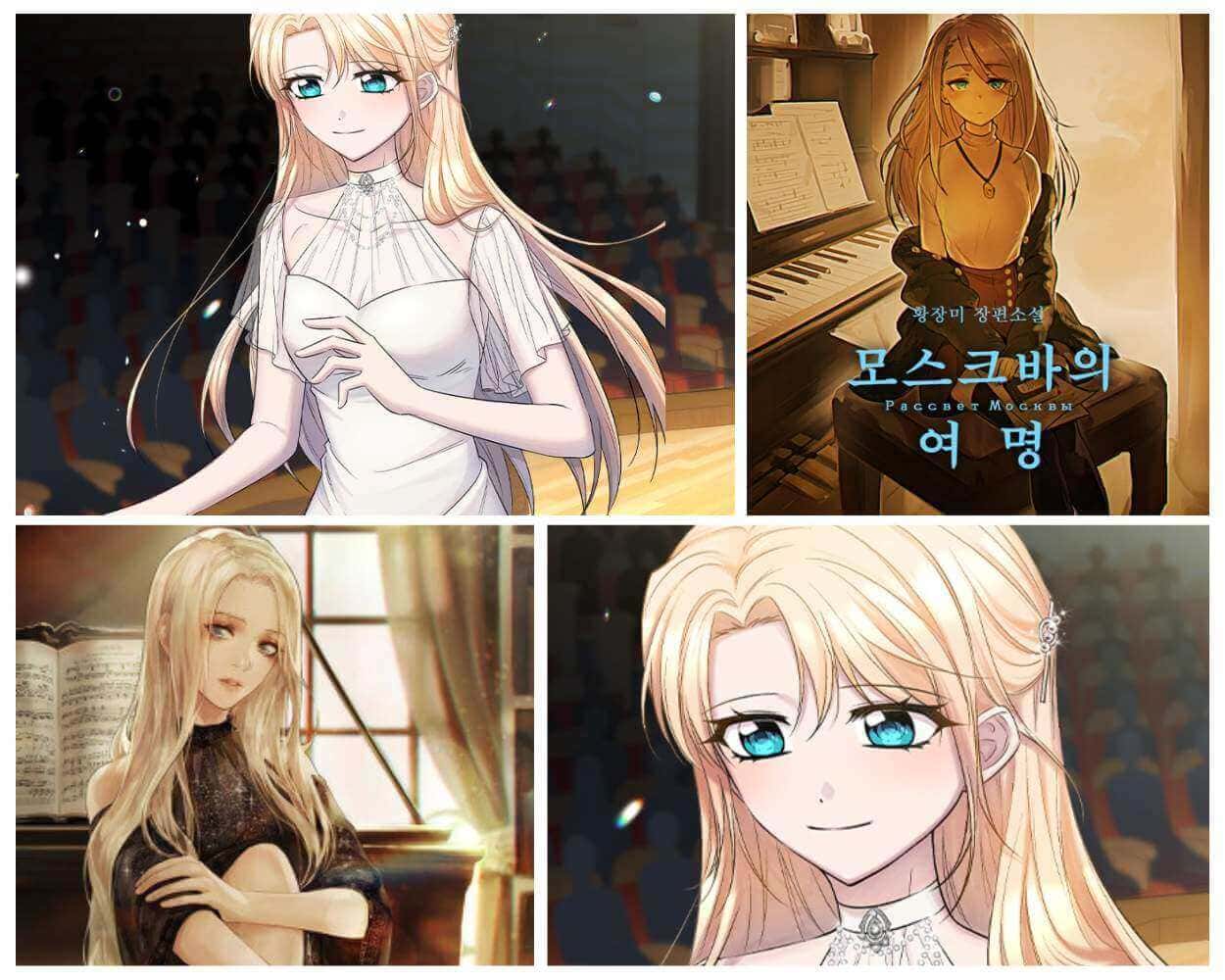 The Dawn in Moscow - pianist isekai gender bender manhwa