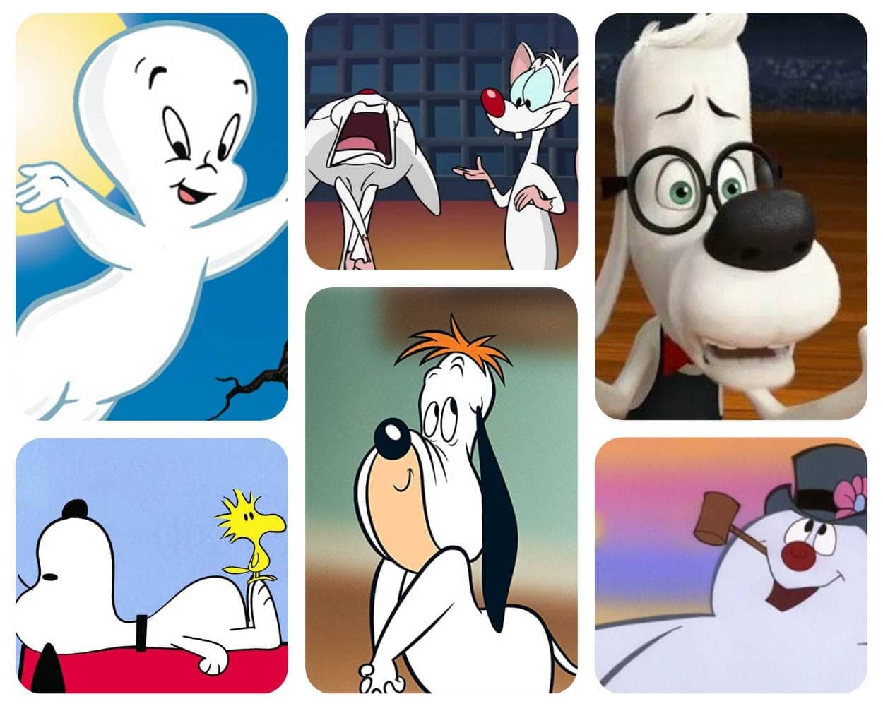 17 White Cartoon Characters: Iconic White-Colored Characters