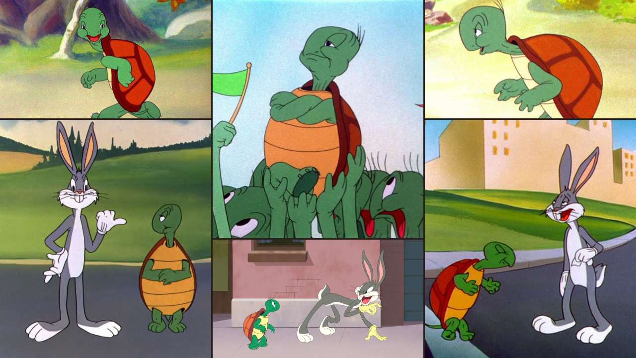 Cecil Turtle vs. Bugs Bunny