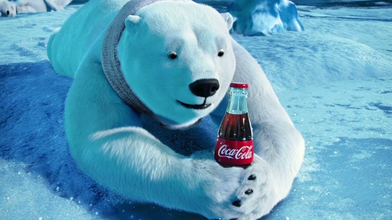 Coca-Cola Polar Bear - holiday advertising mascot