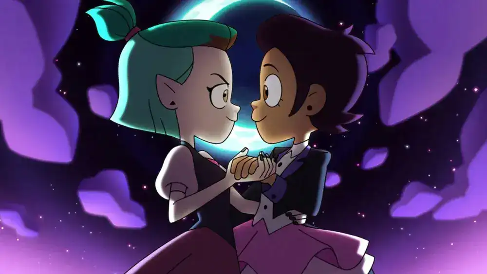 Amity Blight and Luz Noceda Disney Channel representation moment