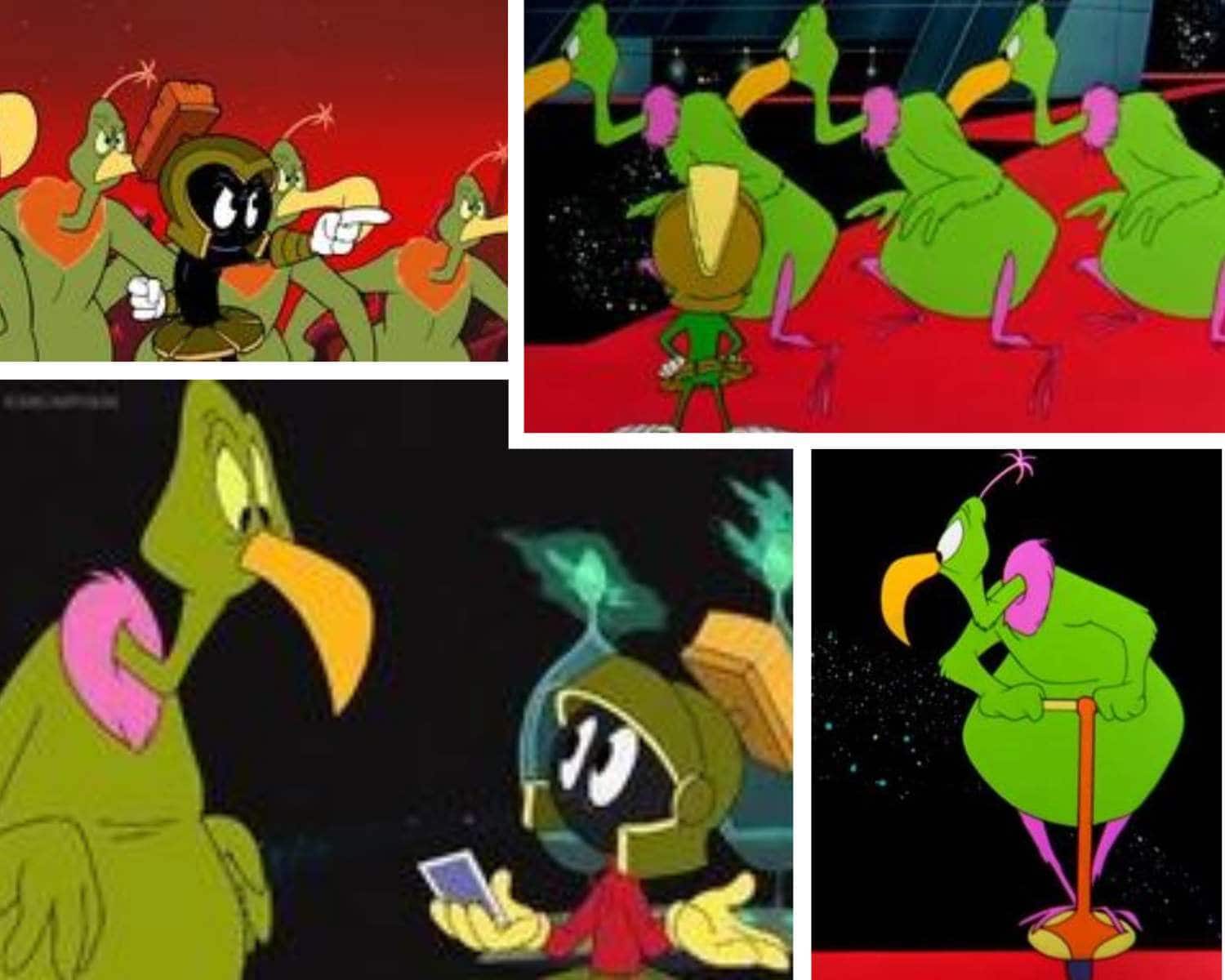 Instant Martians from Looney Tunes - Marvin the Martian's army