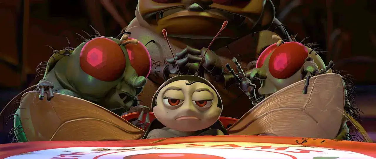 Francis the ladybug from A Bug's Life