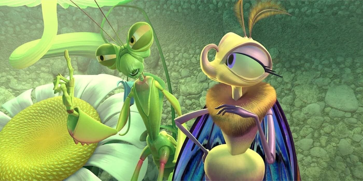 Manny the praying mantis