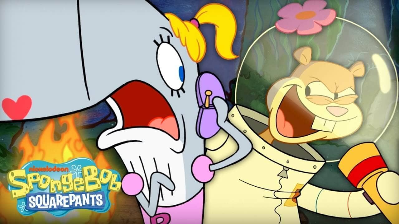 Sandy Cheeks and Pearl Krabs SpongeBob SquarePants