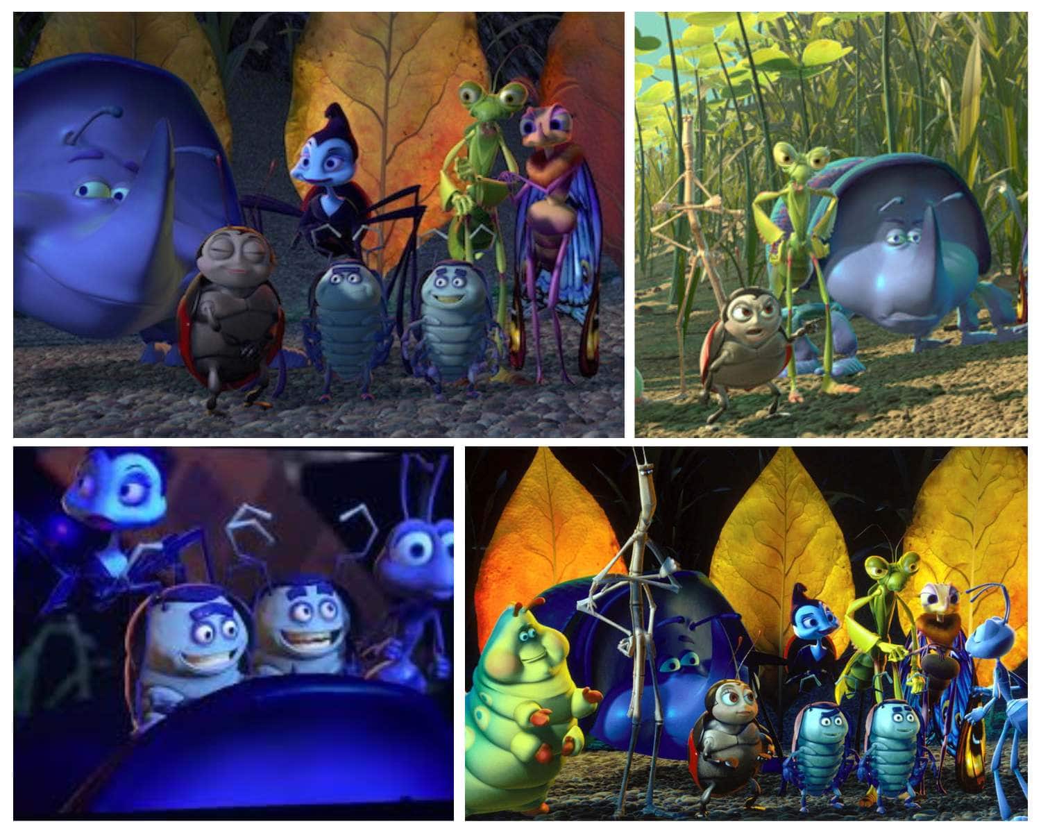 The circus bugs from A Bug's Life
