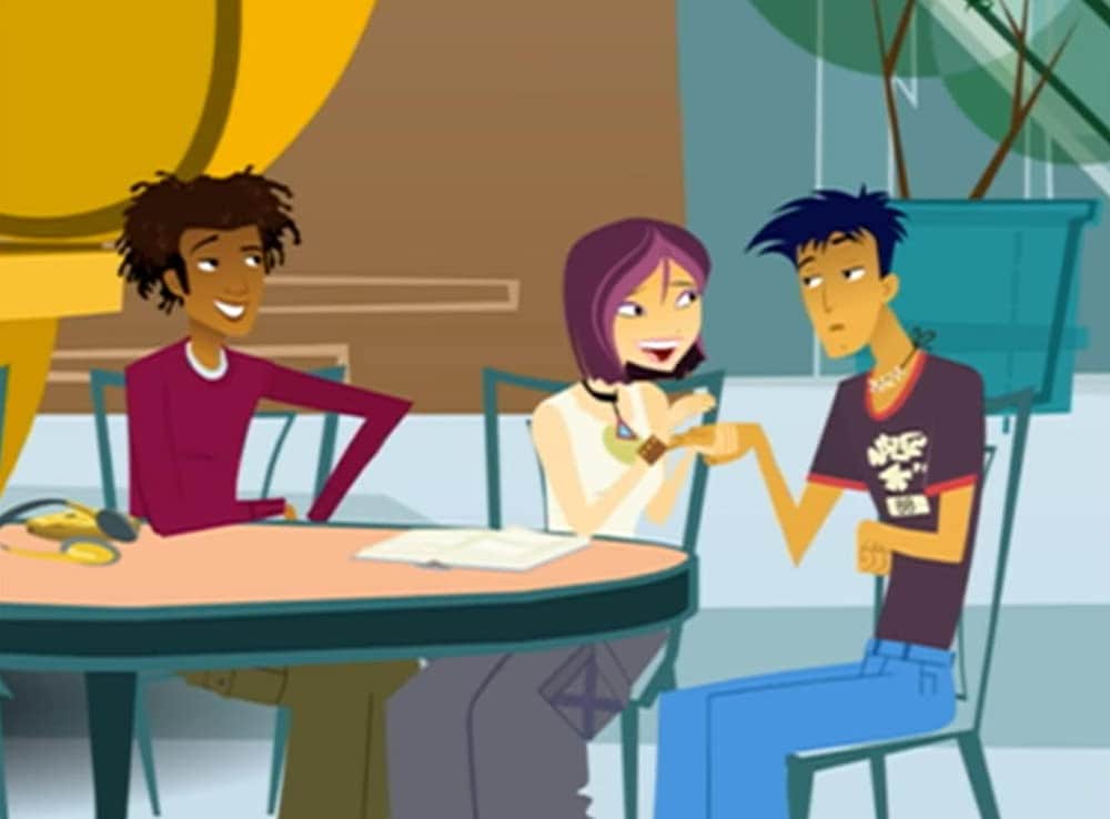 Jude Lizowski smiling, the most beloved character from 6teen