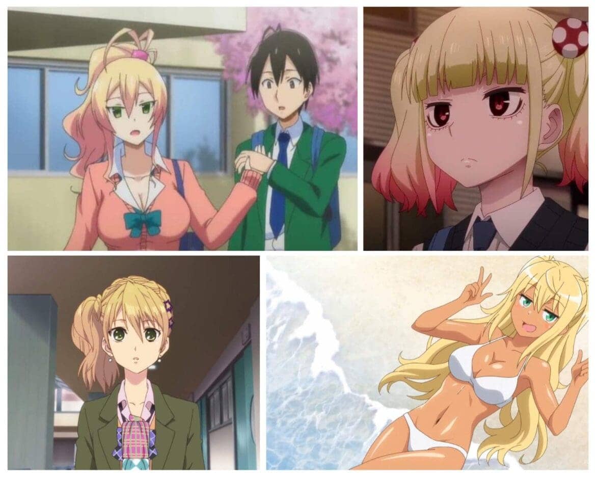 anime gyaru characters