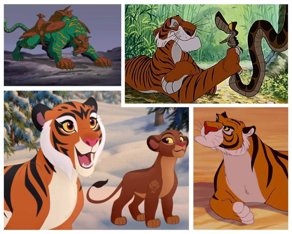 cartoon tiger characters