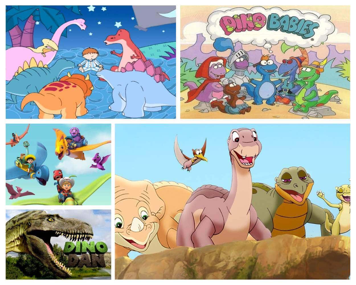 Top dinosaur cartoon characters from movies and TV shows