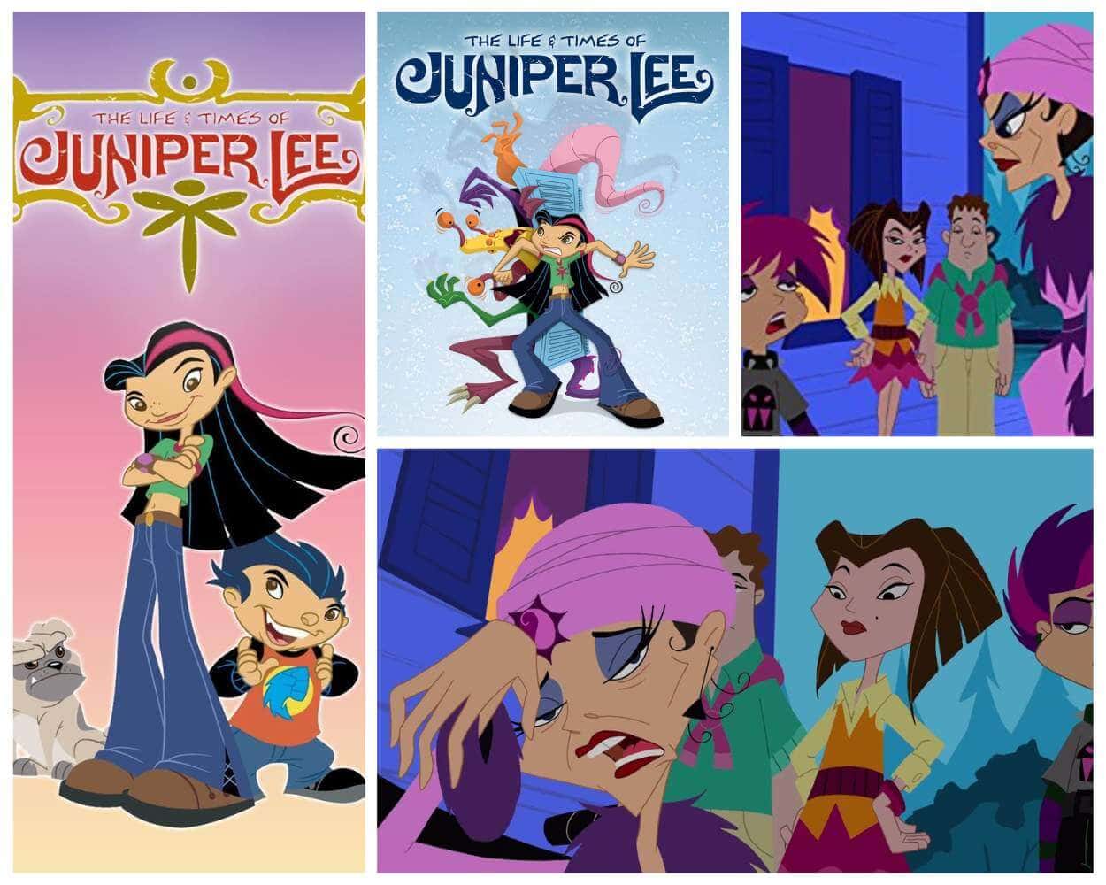 The Life and Times of Juniper Lee cast of characters