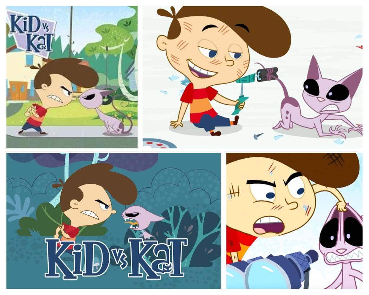Coop Burtonburger friends and allies in Kid vs Kat