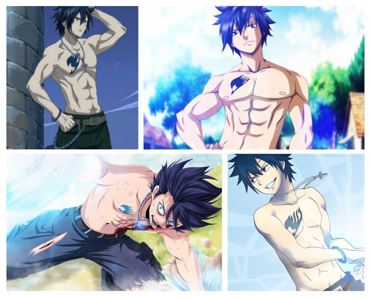 Gray Fullbuster Fairy Tail tattoo mark