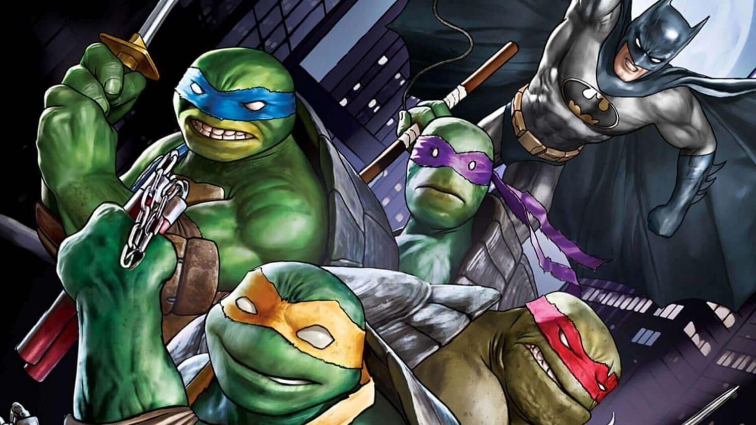 Batman vs Teenage Mutant Ninja Turtles crossover animated film