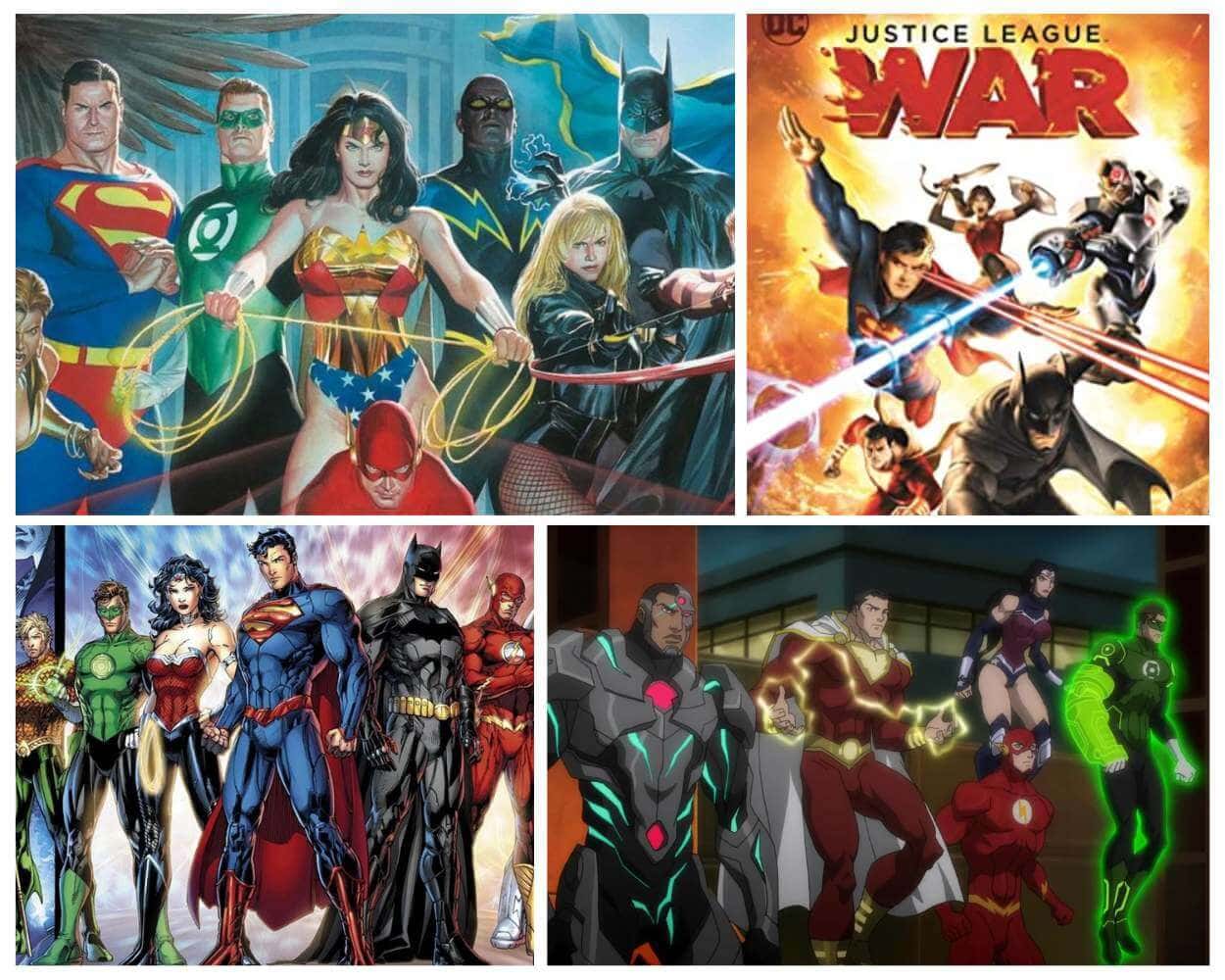 Justice League War the New 52 origin story animated film